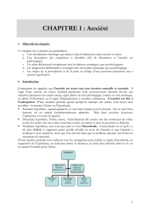 Arbre décisionnel : Anxiété