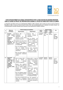 Avis de recrutement - UNDP | Procurement Notices