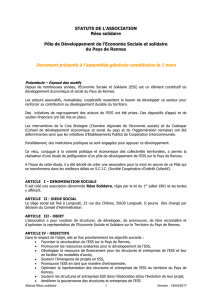 statut de l`association
