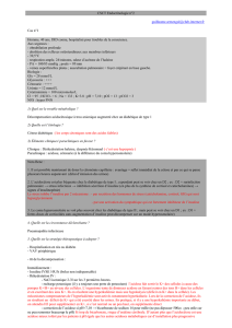 Risque d`hypoglycémie à distance du repas Ce qui explique