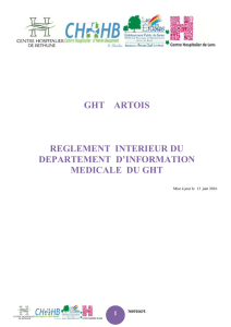 REGLEMENT INTERIEUR DIM GHT ARTOIS 25Aout2016