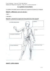 Le système immunitaire