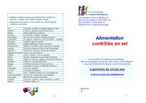 alimentation_peu_salee_Alim. contrôlée à 6g de sel, Ins