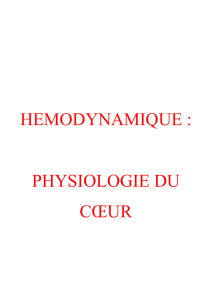 hemodynamique