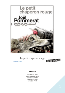 dossier Pommerat - Comédie de Béthune