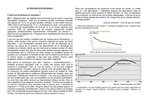 ATTENTION STATISTIQUES