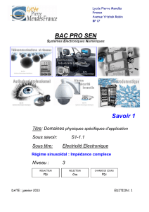 S1-1.1 Notion d`impédance