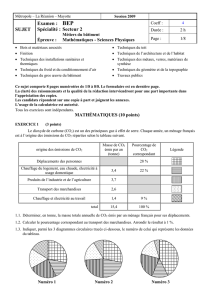 sujet - Mathématiques et sciences physiques