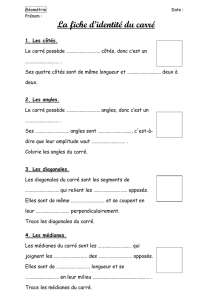 Géométrie Date :