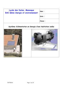 BAC Génie énergie et environnement
