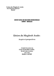 Union du Maghreb Arabe
