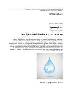 Hydrocéphalie : Atteintes et pathologies : http://infocom.ca/rea