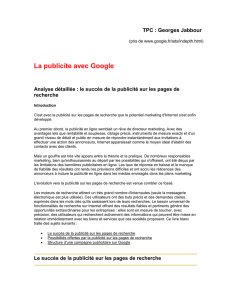 TPC : Georges Jabbour (pris de www.google.fr/ads/indepth.html) La