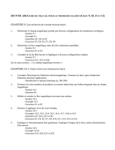 Chapitres 9, 10, 11 et 12 (Examen #3)