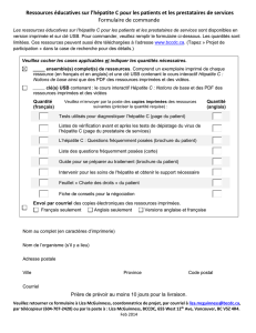 French Order form