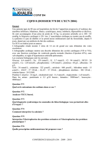 cqfd 8 (dossier n°8 de l`ecn 2004)