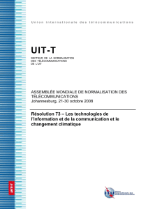 UIT-T Rec. E.802 (02/2007) Cadre et méthode de