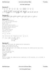 corrigé - Des trucs et des maths