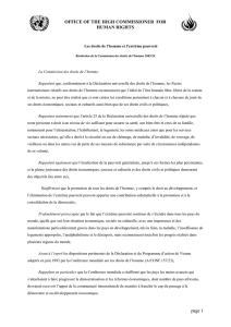 Les droits de l`homme et l`extrême pauvreté Résolution de la