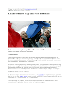 L`islam de France otage des Frères musulmans : Kapitalis : http
