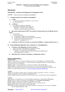 Plan Partie 1 + documents - La Faculté des Sciences Sociales de l