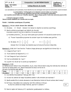 Modèle mathématique.