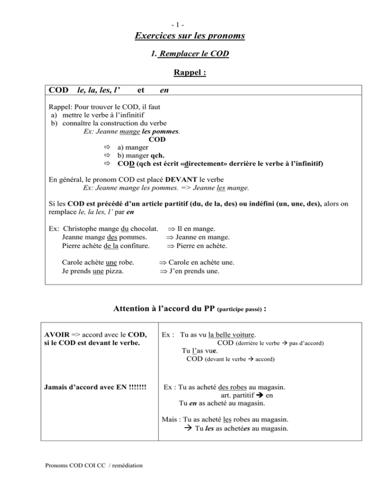 exercice-fle-a2-les-articles-partitifs-de-de-la-du-de-l-des