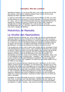 Histoire(s) de Hanouka
