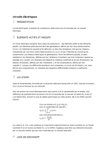 circuits électriques