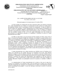 1 - OEA/Ser.W/IV CEPCIDI/doc.966/10 29 octobre 2010 Original