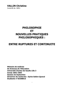 Format doc - Pratiques philosophiques
