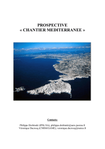 Prospective Chantier Méditerranée