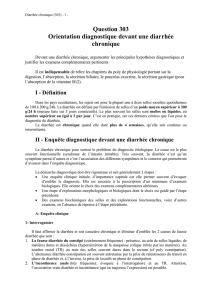 Diarrhée - polys-ENC
