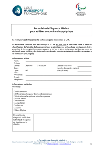 DOC LHF - Ligue Handisport Francophone