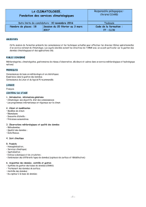 Catalogue ENM 2012 - Ecole Nationale de la Météorologie