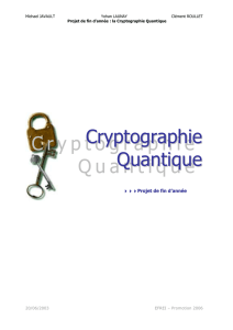 Cryptographie quantique