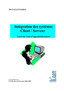 Intégration des systèmes Client-Serveur - Cours - Bab Docs