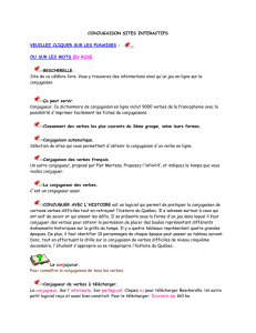 conjugaison sites in..