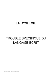 la dyslexie - stsa17.org