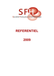 D - Sociéte Française d`hématologie