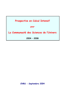 Rapport GEPCI2 2004 - Institut national des sciences de l`Univers