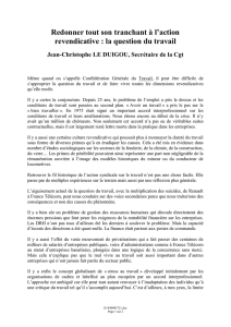 Jean-Christophe LE DUIGOU - Institut de Recherches de la FSU