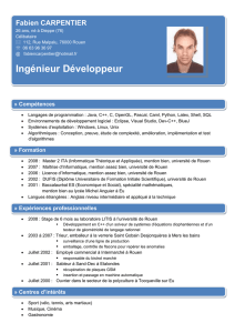 CV Fabien CARPENTIER