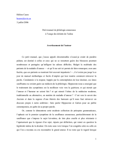 Petit manuel de philologie amoureuse à l`usage et des dolents