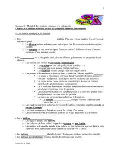 Sciences 10 Ch 4 - Notes eleves