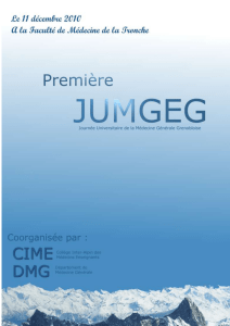 Le Département de Médecine Générale et le Collège local ont uni