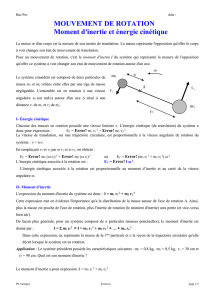 Énergie rotation