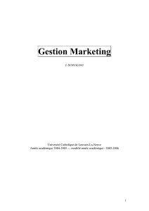 Gestion Marketing