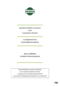 Rapport REX pour le séminaire 12 ACP