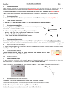 12 Le champ magnÃ©ti..